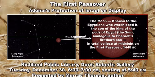 The First Passover, Adonai\u2019s Protection of Israel on Display