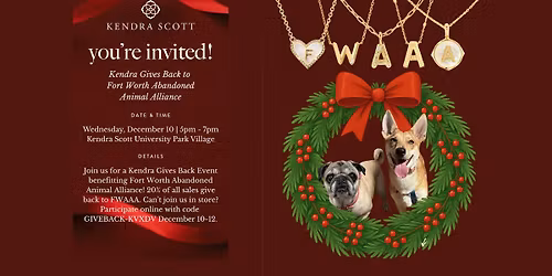 Kendra Scott Gives Back Event @ University Park Village