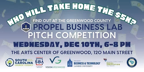 Greenwood Propel Business Lab Pitch Competition