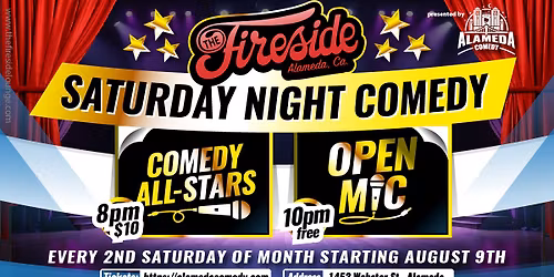 Saturday Night Comedy at the Fireside Lounge