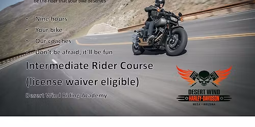 Intermediate Rider Licensing Course at Desert Wind Riding Academy 