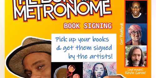 ALAN BROOKS "BURNING METRONOME" SIGNING PARTY