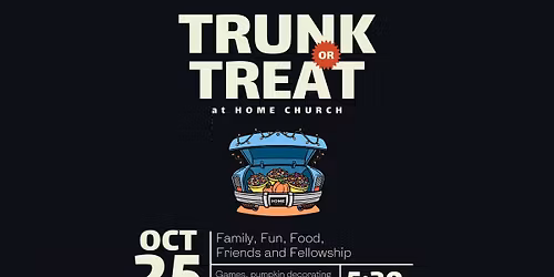Home Church Trunk-or-Treat