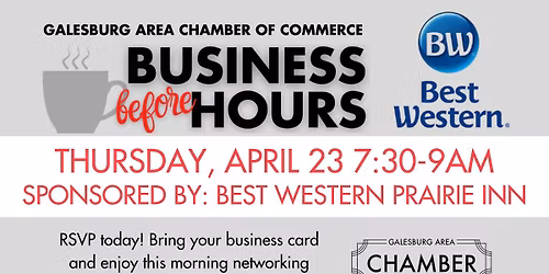 Business Before Hours with Best Western
