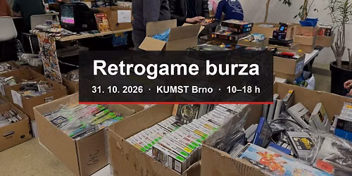Retrogame burza Brno \u2013 retro hry, konzole a sb\u011bratel\u00e9