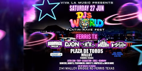 DJ'S WORLD LATIN RAVE FEST 