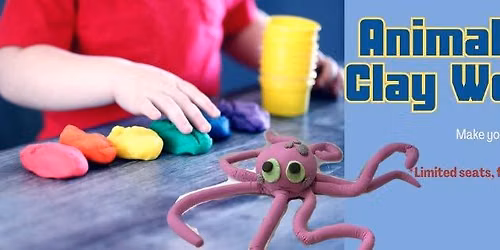 Animal Air Dry Clay Workshop (Ages 6+)