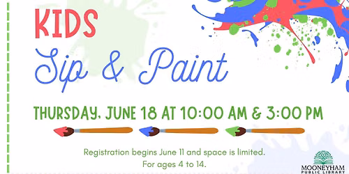 Kids Sip & Paint