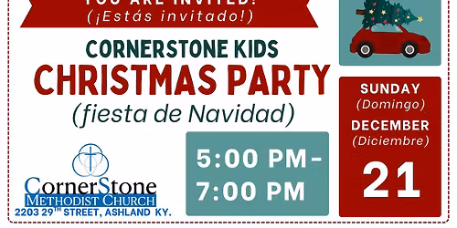 CornerStone Kids Christmas Party