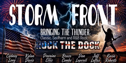 STORM FRONT LIVE AT ROCK THE DOCK - LAKE SPRINGFIELD MARINA