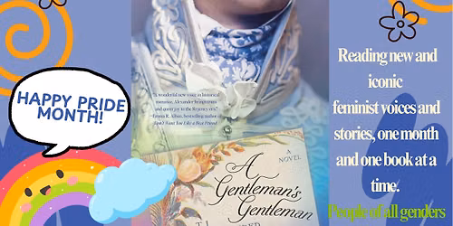 June Feminist Book Club: A Gentleman\u2019s Gentleman 6\/4 6:30pm