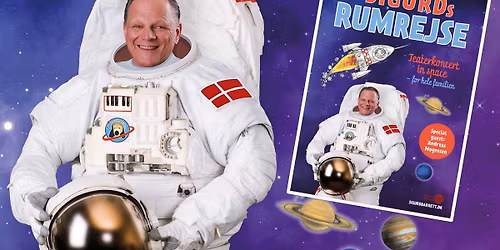 SIGURDS RUMREJSE \u2013 teaterkoncert in space \u2013 underholdende musikalsk formidling for hele familien