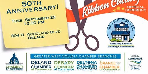 Ribbon Cutting | 50th Anniversary for The House Next Door