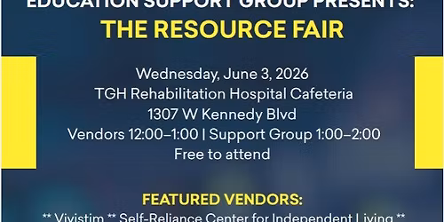 TGH Rehabilitation Hospital Brain Injury & Stroke Education Resource Fair