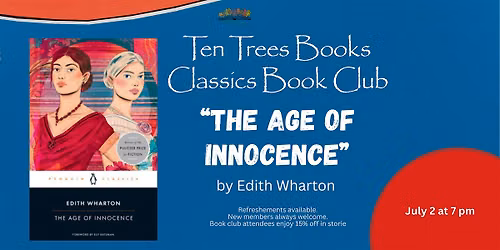 Classics Book Club at Ten Trees Books