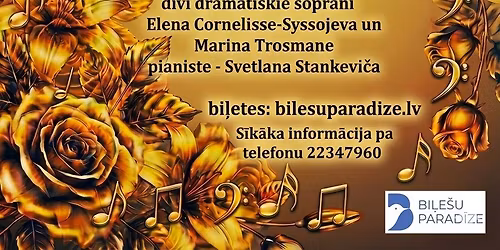 KONCERTS un MEISTARKLASE: BEL CANTO ATGRIE\u0160AN\u0100S