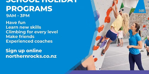 School Holiday Bouldering & Holiday Programs