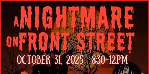 A Nightmare on Front Street - Halloween Party with the Eddie Testa Band