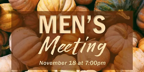 Men's Meeting