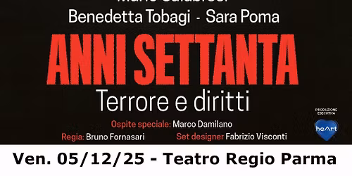 Mario Calabresi in ANNI SETTANTA @ Teatro Regio - Parma