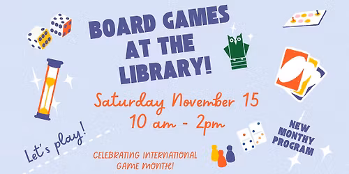 Board Games at the Library