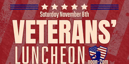 Veterans' Luncheon hosted by Redeemed Living Church