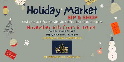 Holiday Market - Sip & Shop