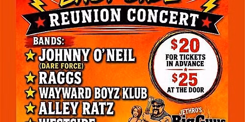 Rockin east side Reunion OUTDOOR TENT PARTY!!!
