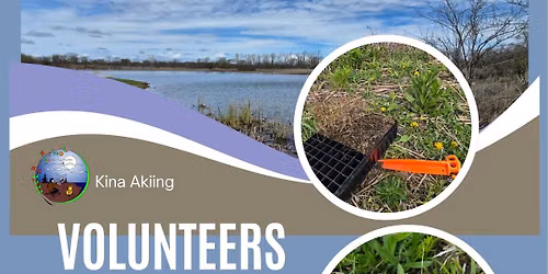 Volunteers for Planting at Pond