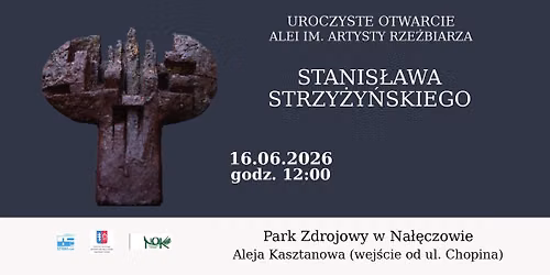 Otwarcie Alei im. Stanis\u0142awa Strzy\u017cy\u0144skiego w Parku Zdrojowym w Na\u0142\u0119czowie 
