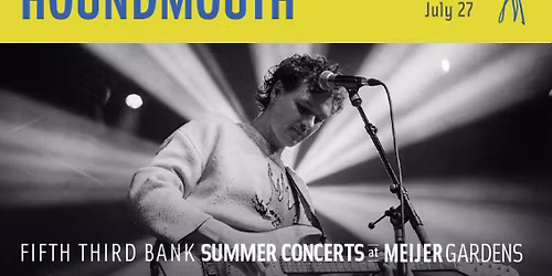 Houndmouth at Meijer Gardens in Grand Rapids, MI