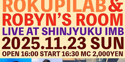 ROKUPILAB \u00d7 Robyn's ROOM Autumn LIVE