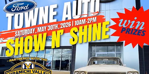 2nd Annual Towne Auto Show N\u2019 Shine