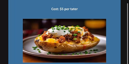Four Rivers HOG Chapter - Potato Bar