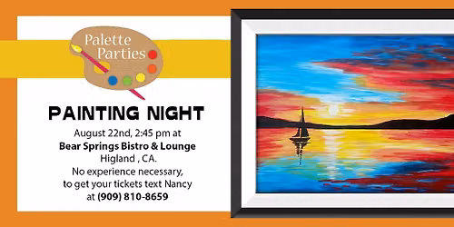Sunset Painting Event