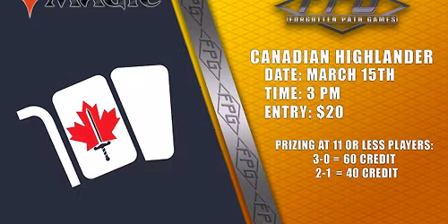 MTG Canadian Highlander