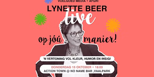 Lynette Beer LIVE \u2013 VAALPARK