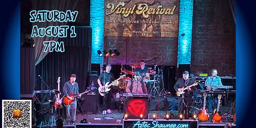VINYL REVIVAL bringin' the grooves to Aztec Shawnee Theater