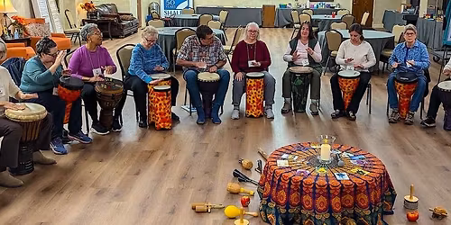 Wednesday Respite: Drumming the Beloved Community with Katy Gaughan (FREE)
