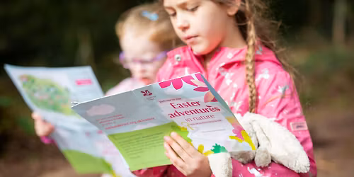 Easter egg hunt at Anglesey Abbey