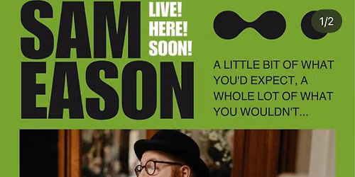 Live Music in the Bar with Sam Eason 