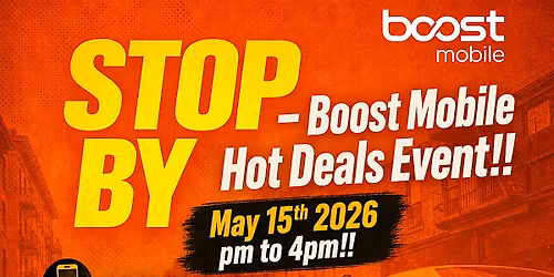Boost Mobile Hot Deals Event!