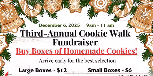 3rd Annual Cookie Walk