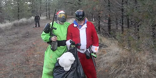 Santa Vs. The Grinch (weather permitting)