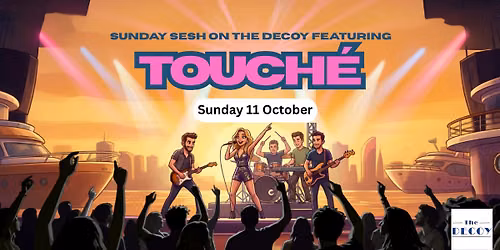 Touch\u00e9 | Sunset River Cruise | The Decoy Paddle Steamer | Sunday 11 October  2026 | 3-6pm