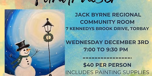 2nd Annual Paint Night Fundraiser
