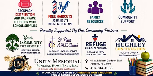 "2nd Annual Unity in the Community School Bash!"