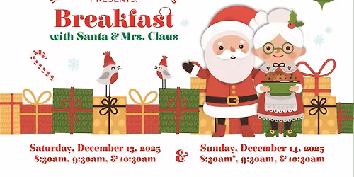 Breakfast with Santa and Mrs. Claus