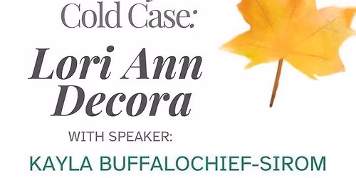 November Meeting of Sioux City Area NOW + Sioux City Cold Case