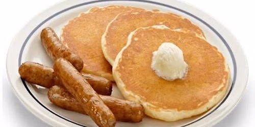 Pancake and sausage breakfast! Sponsored by West of 60!
